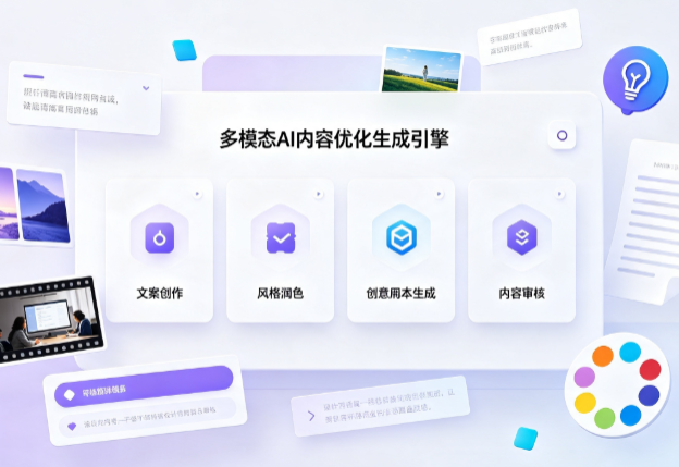 岭东区AI智能内容优化创新 多模态生成技术丰富数字内容创作生态